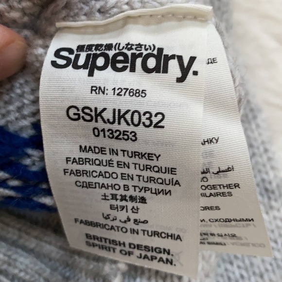 SuperDry Vintage Nordic Knit - small - Picture 8 of 16